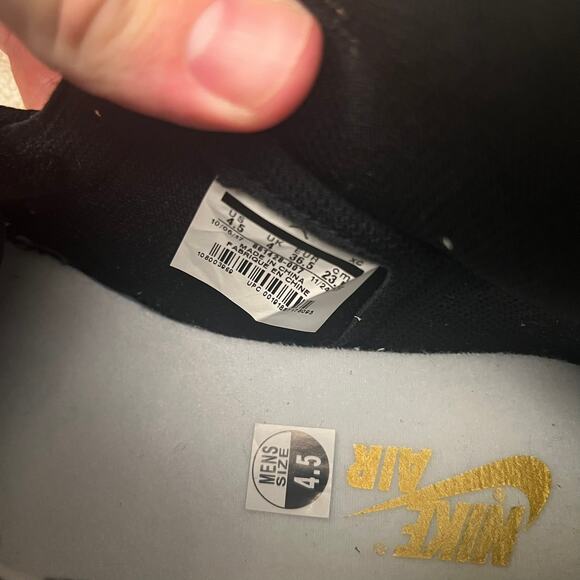 Jordan 1 Retro High NRG Patent Gold Toe Men's sz 4.5 US Nike 861428-007 - Picture 11 of 14